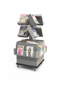 Bartuf News Tree 8 Shelf &plus; Spring Bins