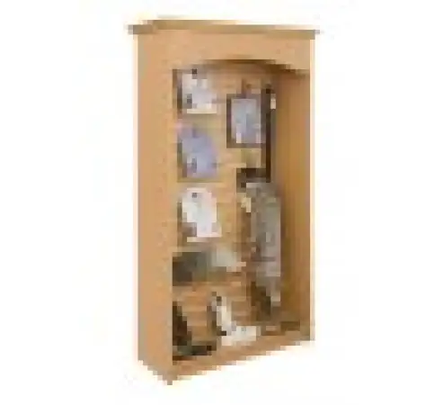 Click Here To Enlarge This Photo Of Loxley Open Slatwall Display Unit