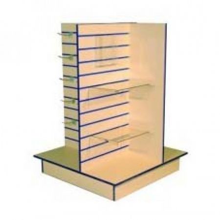 Click Here To Enlarge This Photo Of 4 Way Gondola Slatwall Unit