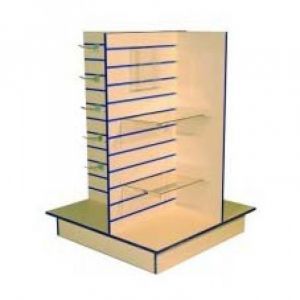 4 Way Gondola Slatwall Unit
