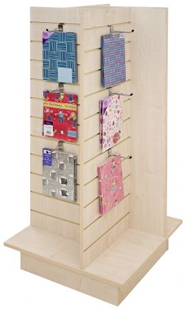 Click Here To Enlarge This Photo Of 600mm Slatted 4 way Display