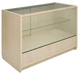 2&sol;3 Glass Display Counter