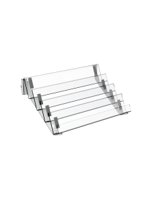 Bartuf - 4 Tier 65&sol;65&sol;65&sol;65mm Magazine Shelf