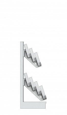 Click Here To Enlarge This Photo Of Bartuf 7 Tier Super Low Gondola Magazine Bay