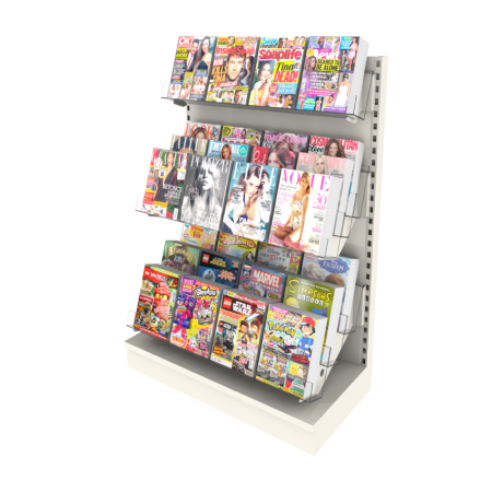 Click Here To Enlarge This Photo Of Bartuf 7 Tier MAGMAX Comic Magazine Bays