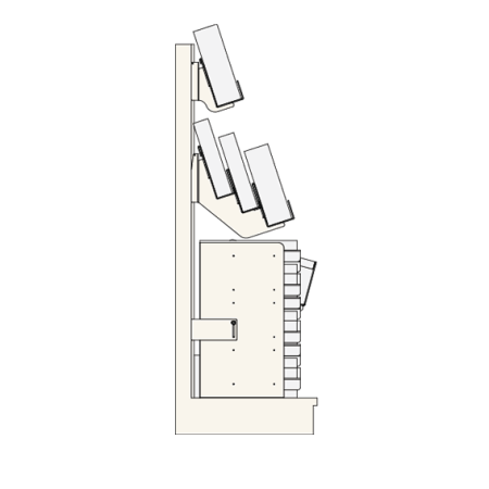 Click Here To Enlarge This Photo Of Bartuf 13 Tier 1350mm MAGMAX Flexi Bay