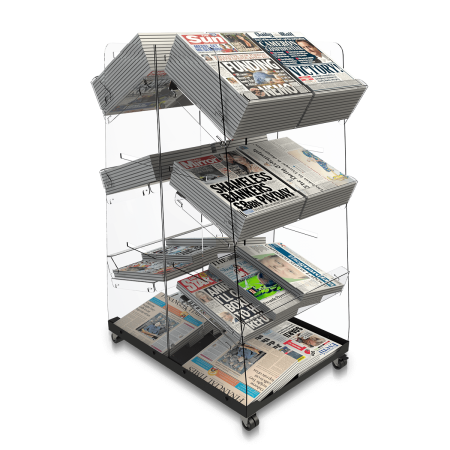 Click Here To Enlarge This Photo Of Bartuf 16-20 Facings Flexi-News Quad Tower
