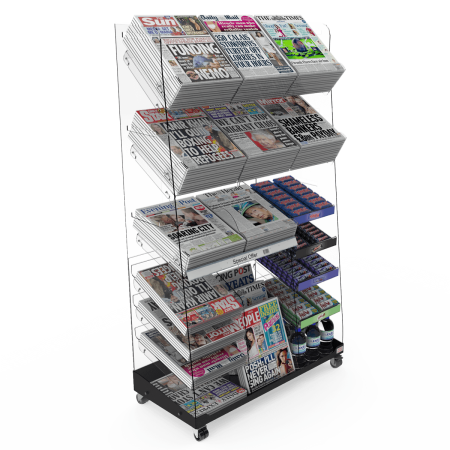 Click Here To Enlarge This Photo Of Bartuf  Facings Flexi-News Cross Category Tall Triple