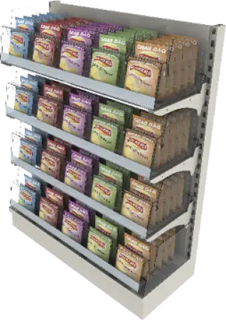 Click Here To Enlarge This Photo Of Bartuf 150mm Deep Individual Flangle Shelves