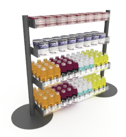 Click Here To Enlarge This Photo Of Bartuf Queue Management Shop Through Shelving