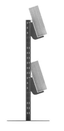 Click Here To Enlarge This Photo Of Bartuf Queue Management 3 Tier Magazine Displays