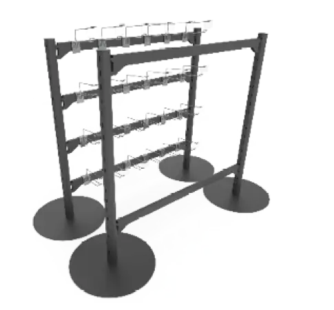 Click Here To Enlarge This Photo Of Bartuf Queue Management Uprights