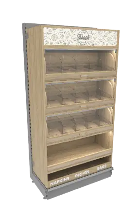 Click Here To Enlarge This Photo Of Bartuf Modular Bakery Displays
