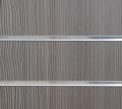 Click Here To Enlarge This Photo Of Pino Grey Slatwall Panels - 2400mm x 1200mm