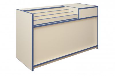 Stepped Display Counter with Till Point - Castle Range